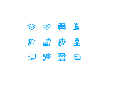 Listing Icon Set icon set listing icon set