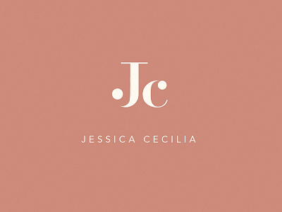 Personal Identity Design branding corporate identity elegant flat jessica cecilia jessicacecilia logo minimalist personal identity