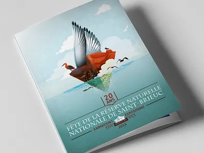 Nature Reserve bird illustration nature sea vector