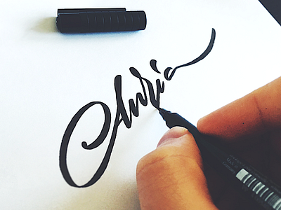 Anria anria branding brush calligraphy flow gift logo name naming script unique