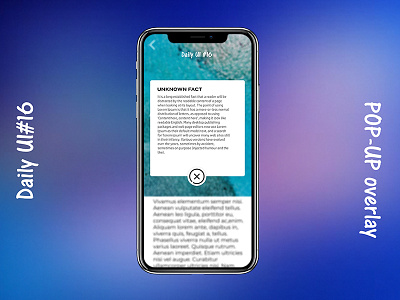 pop up daily mobile pop ui up