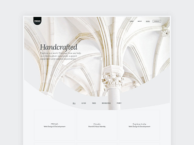 Neuo Design Website Portfolio brand branding clean fresh minimal modern portfolio ui ux web website