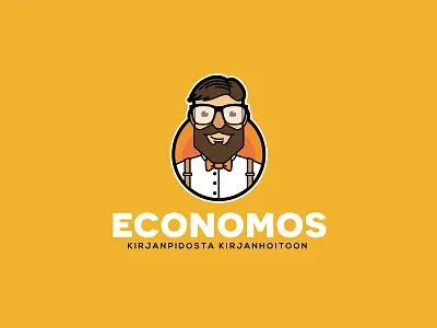 Accountant accountant beard hipster logo scredeck