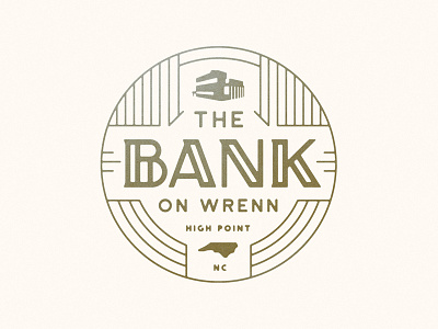 The Bank bank branding identity logo