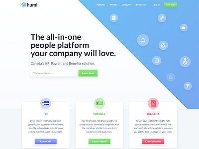 Humi Homepage 4 benefits hr humi payroll