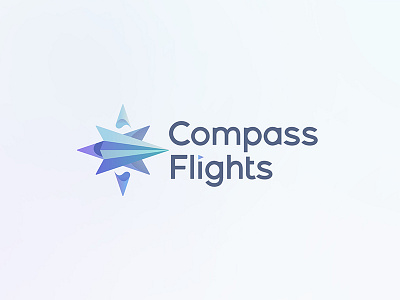 CompassFlights Logo compass flights logo