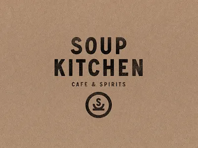 Soup Kitchen Logo philadelphia philly phillytype