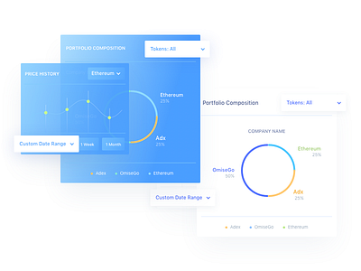 Web Graphics A chart crypto dashboard design graph illustration interface product design ui ux web design website