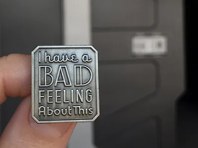 I Have a Bad Feeling About This lettering handlettering lettering typography