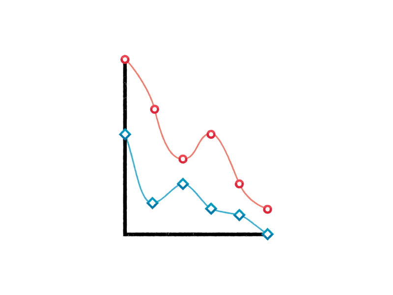 L after effects animation data font graph l letter line type typography