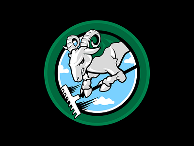 Billy Goat Squadron Patch affinity designer