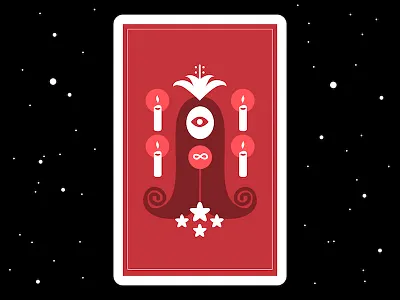 Tarot Card: Magician art card design doodle fortune illustration magician mystic tarot