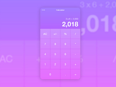 Calculator UI Design adobe xd apps design calculator ios mobile apps ui design web design