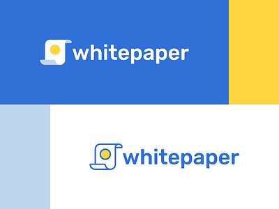 Whitepaper coin crypto currency logo page paper whitepaper