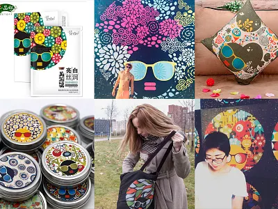 Around the world african afro black fashion girl head hipster monster retro summer wallpaper woman