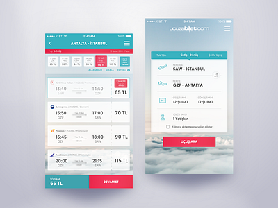 Flight Booking App UI app booking flight ui