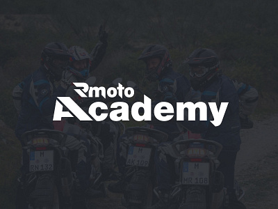 ✍ My graphic design - Logo for racing academy constructed geometric logo race racing styled