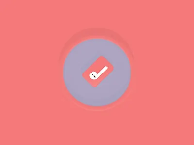 Soundbathing airpods bathing icon illustration sound