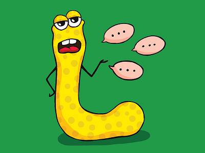 Lazy Lies 36 days of type alphabet digital art drawing illustration lazy lettering lie melbourne type typography
