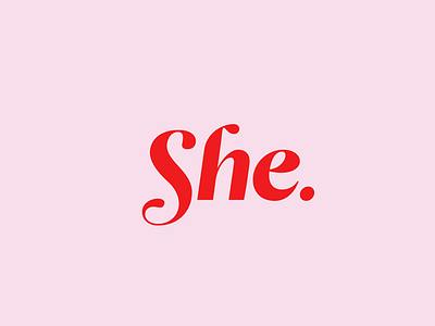 She