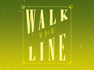 Walk the Line baroness bodoni lyrics texture typography