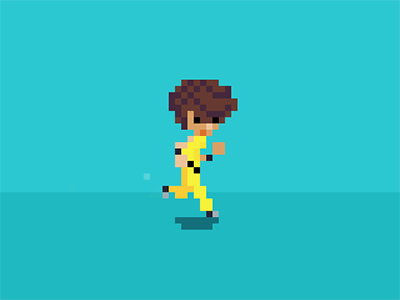 running test animation character game pixelart sprite