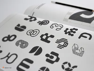 Frankfurt Book Fair 2018 identity experiment icon identity logo mark sketch symbol typography