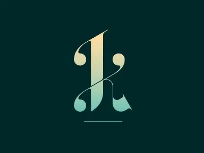 K k logo monogram