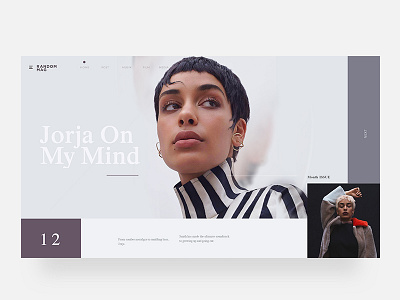 Layout Experiment / Jorja clean jorjasmith layout minimal taipei taiwan ui