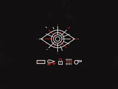 Street Security icons eye icons lock password phishing security street web whistle