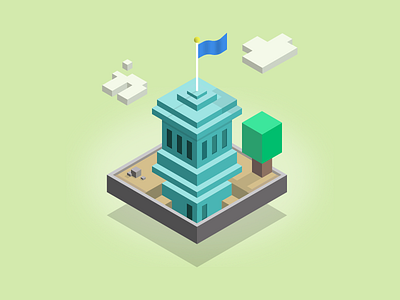 2.5d building 2.5d building isometric