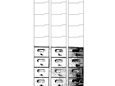 Neverending Depository_2 cabinet depository digital art digital graphic illustration neverending depository poster design sketching storage tray