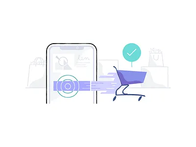 Dynamic checkout button cart checkout commerce fast illustration mobile money orders sales shopify