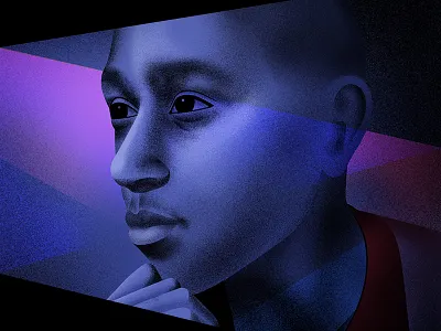 MorMor 100days artist illustration moody music photoshop portrait the100dayproject vectorart vectors