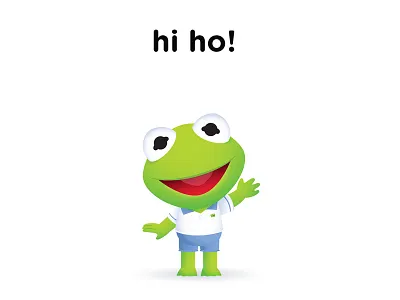 Baby Kermit character art disney illustration kermit muppet babies