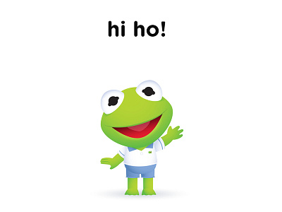 Baby Kermit character art disney illustration kermit muppet babies