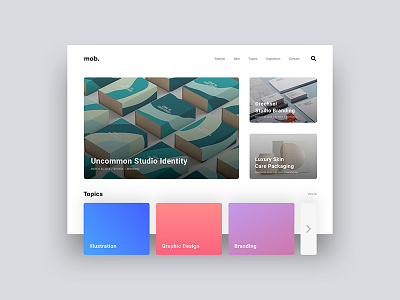 Daily UI - Landing Page ui ui design user experience ux web web design