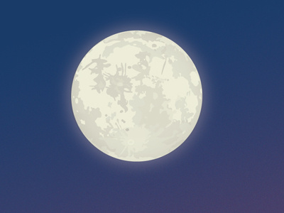 The moon is made of vectors illustration moon night night sky sky