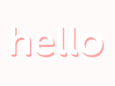 Hello design first graphic design new type typography