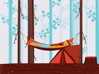 Camping and love 2d camping committed couple couplesgoal dream illustration love music nature peace