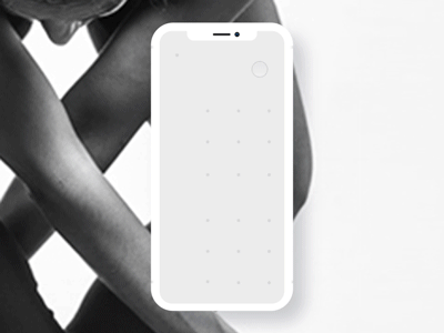 Fitness App concept interaction