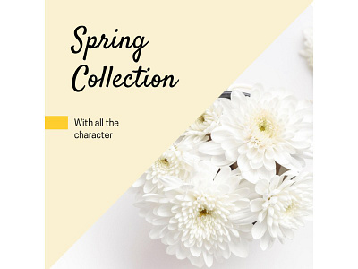 Spring Editable Banner art banner banners color design