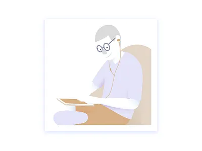 Mood character education educational flat gradient icons illustration mobile platform website