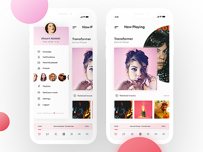 Music Player app music player ui