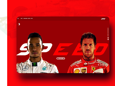 S P E E D formula1 graphic designer graphics design mockup speed web design ui ux