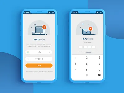 login - OTP screens login page otp page user experience user interface wireframing