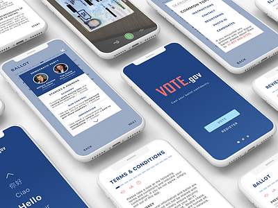 Vote.gov product design ui ux