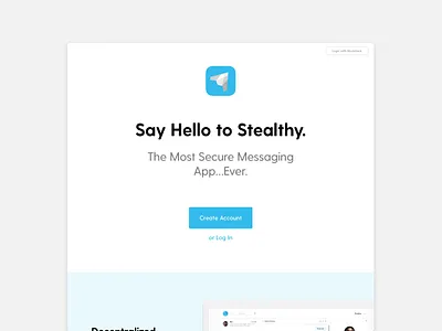 Stealthy Web Design on Blockstack app blockchain crypto dapp decentralized messaging stealthy web design