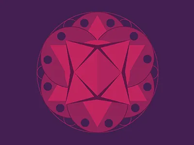 Purple abstract art design graphics illustration vector