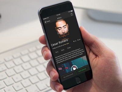 Hotel app app event hotel iphone music ui ux